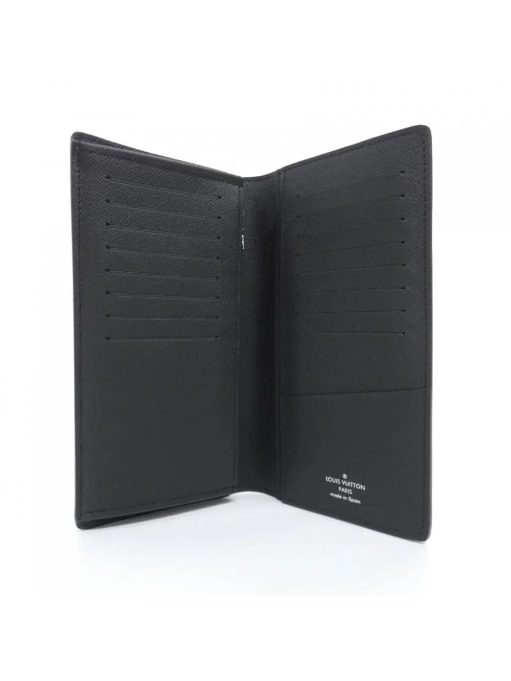 Louis Vuitton Monogram Eclipse Portefeuille Brazza Wallet